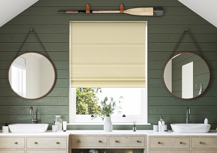 Sinclair, Cream Citrine - Roman Blind - Image 3